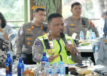 Kakorlantas Tinjau Jalur Puncak Pastikan Kesiapan Operasi Lilin Natal 2025