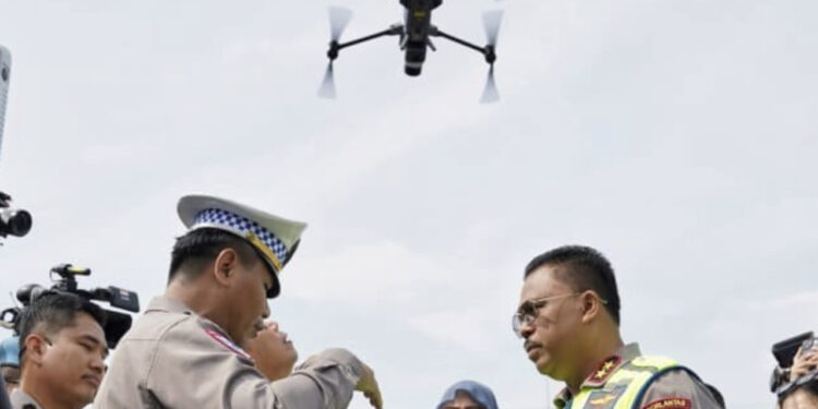 ETLE Drone Korlantas Polri