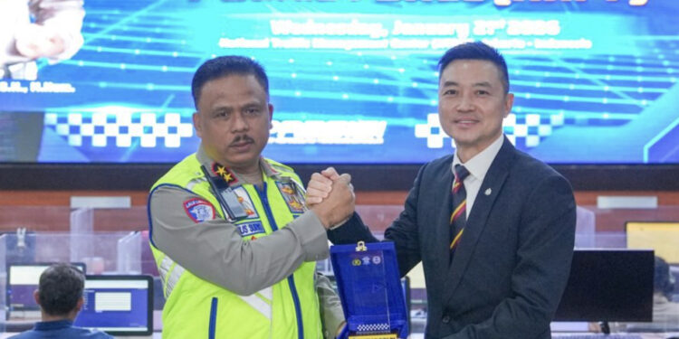 Polisi Hong Kong Kunjungi Korlantas Polri