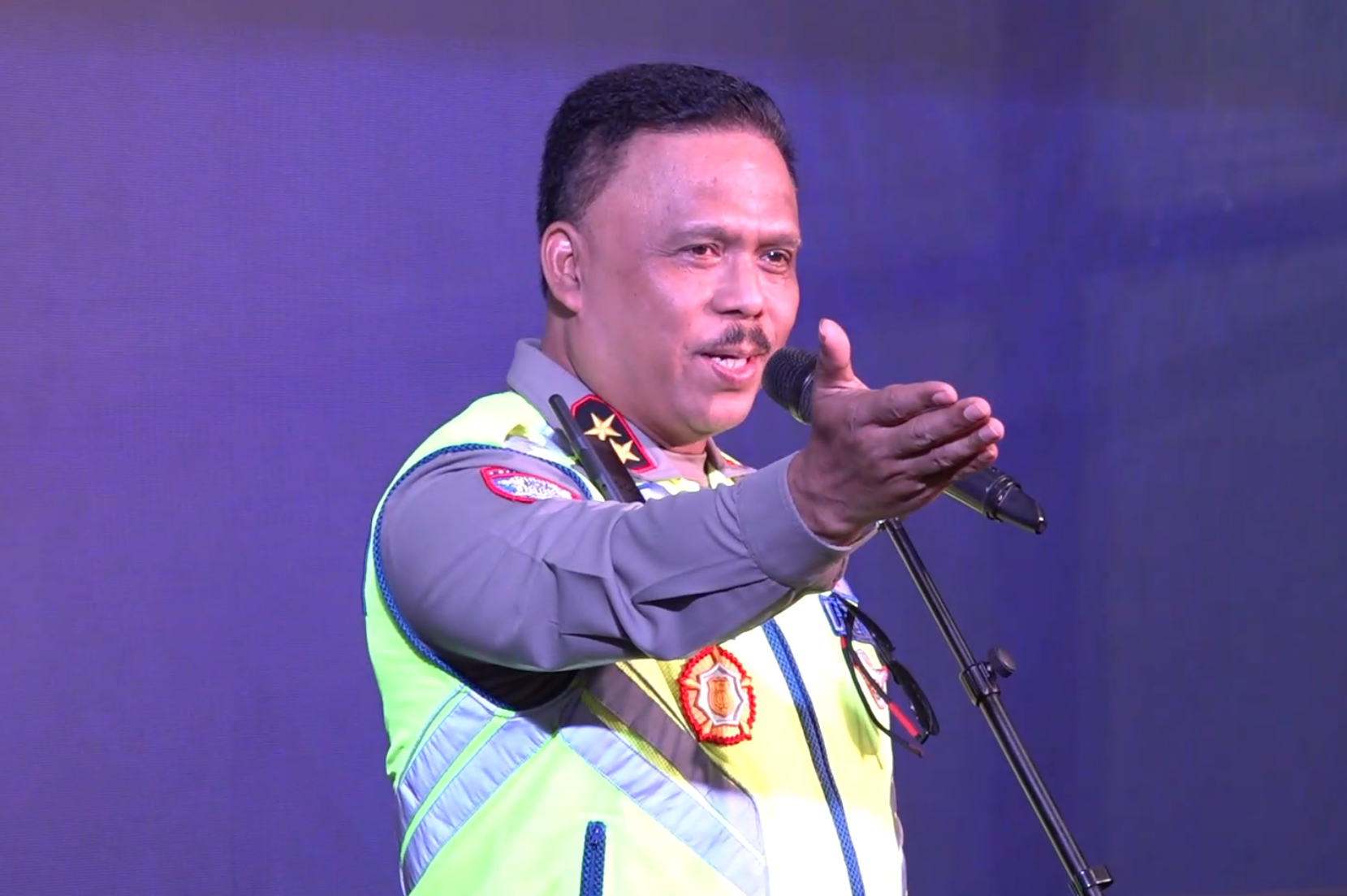 Lepas Luncurkan Showroom Global, Kakorlantas Tegaskan Tertib Lalu Lintas